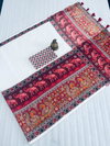 MG 398 Plain Linen Digital Printed Non Catalog Sarees Wholesale Market In Surat